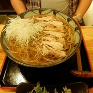 肉そば大盛り