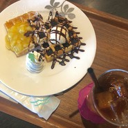 バナナチョコワッフル