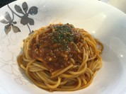 ひき肉たっぷりボロネーゼ