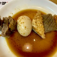 名物　黒おでん
