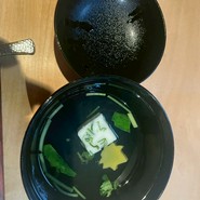 椀:鶏蓮根団子の椀仕立て?