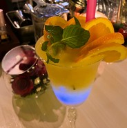 フルーツカクテルも気軽に注文