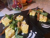鮭の柚庵焼き&出汁巻き