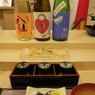 日本酒　三種のみ比べセット