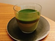 抹茶くず餅プリン