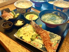有頭エビフライ将軍の逆襲御膳