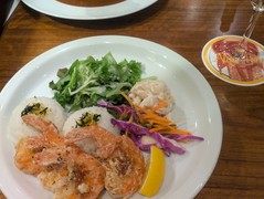 ガーリックシュリンププレート