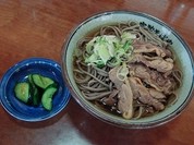 冷たい肉そば