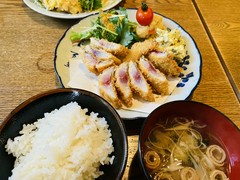 アジフライ定食