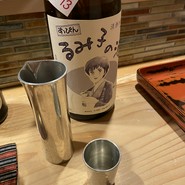 料理に合わせて日本酒を選んでいただきました