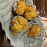 北海道ウニの乗っけ寿司