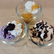 ミニデザート　各150円