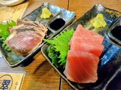 カツオたたき、キハダマグロ