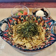和風きのこパスタ　(デザートorコーヒー)
