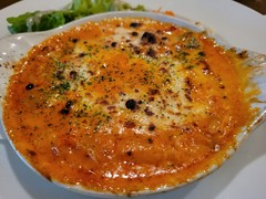 ランチで食べた「プレート・パスタグラタン」