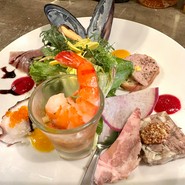 前菜盛り合わせ