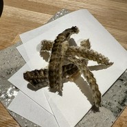 八角の皮センベイ