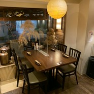 最大２２名様までの完全個室あります