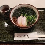 鳴門のわかめそば