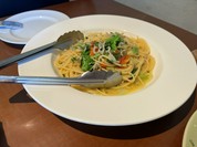 ちりめんじゃことオーガニックリーフスパゲッティ