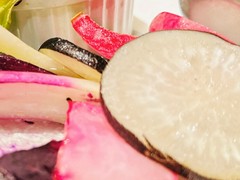 有機野菜の暖かいロースト