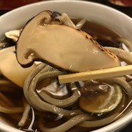 松茸そば