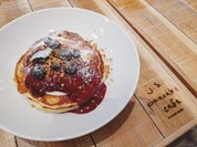 ブルーベリークリームチーズパンケーキ