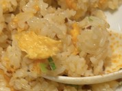 シンプルな味付けのチャーハン！