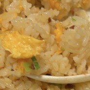 シンプルな味付けのチャーハン！