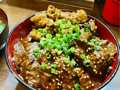 ハラミと中落ちカルビ丼