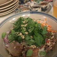 甘辛和え細米麺「ボブン」