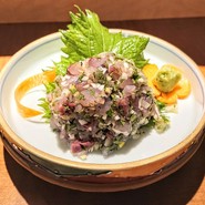 鯵たたき
