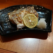 太刀魚塩焼き