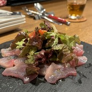 本日のカルパッチョよこわ