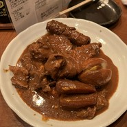 どて煮をおでんにかけたやーつ