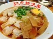 あっさり醤油、ワンタン麺