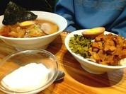 ルーロー飯と醤油ラーメンのランチセット