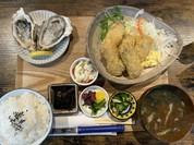 牡蠣の朋定食B