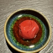 南高梅のオリーブオイル漬け