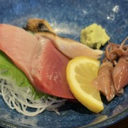 その日の旬のお刺身盛合せ！