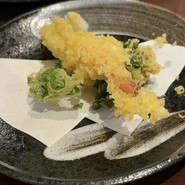 サクサク食感の揚げたての天ぷら！