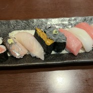 新鮮なネタの握り！