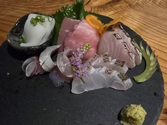 刺身盛合せ最高です