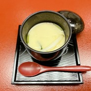 蒸物（白魚茶碗蒸し）