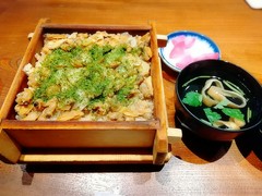 深川名物蒸籠のあさり飯