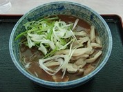 きのこカレーそば