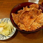 空海セットのロース豚丼