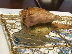 ズッキーニ フォアグラのせ