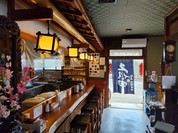店の中です☺カウンター5席座敷が10席です