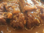 カツカレー明日葉そば